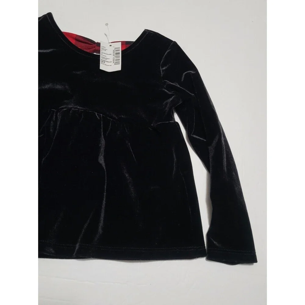 (#9) The Childrens Place Long Sleeve Shirt Size  Toddler 2T Black